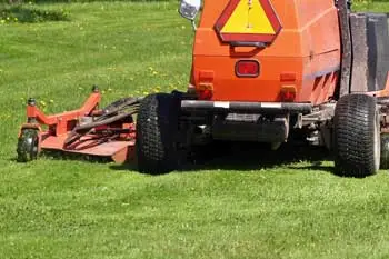 Our bush hog mowing a large field in Lakeland, FL.